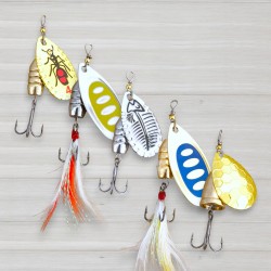 Набір блешень обертових Weida, 5шт/уп, 10,0г